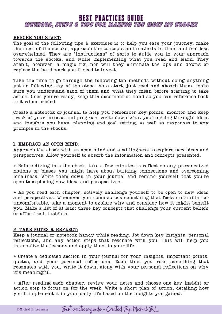 Best Practices Guide