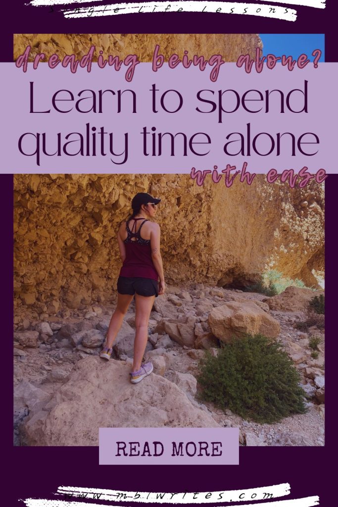 Dreading being alone? Learn to spend quality time aloone